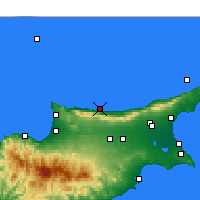 Nearby Forecast Locations - Kyrenia - Carta