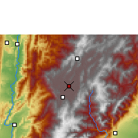 Nearby Forecast Locations - Bogotà - Carta