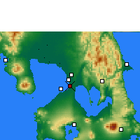 Nearby Forecast Locations - Manila - Carta