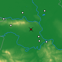 Nearby Forecast Locations - Inđija - Carta
