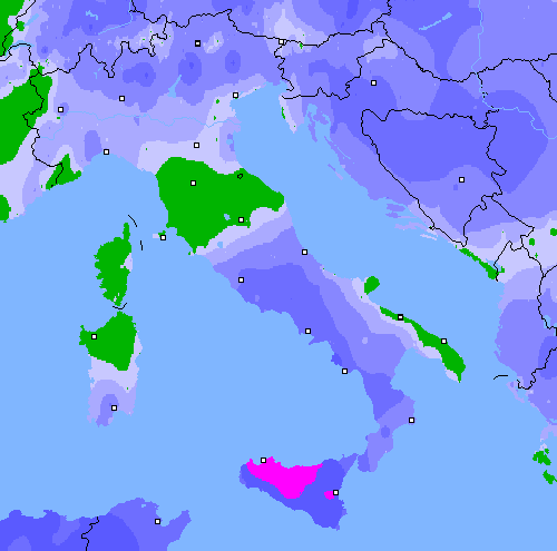 24h-precipitazioni Italia